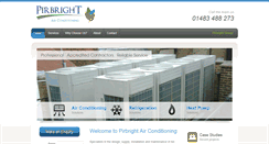 Desktop Screenshot of pirbrightaircon.com